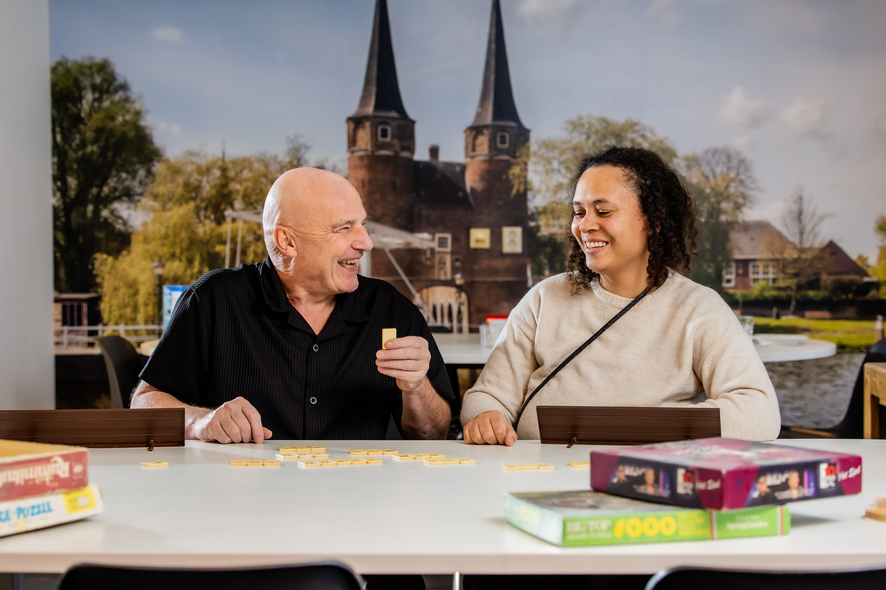Wil jij mee boodschappen doen, naar de kapper, of een kopje koffie drinken?