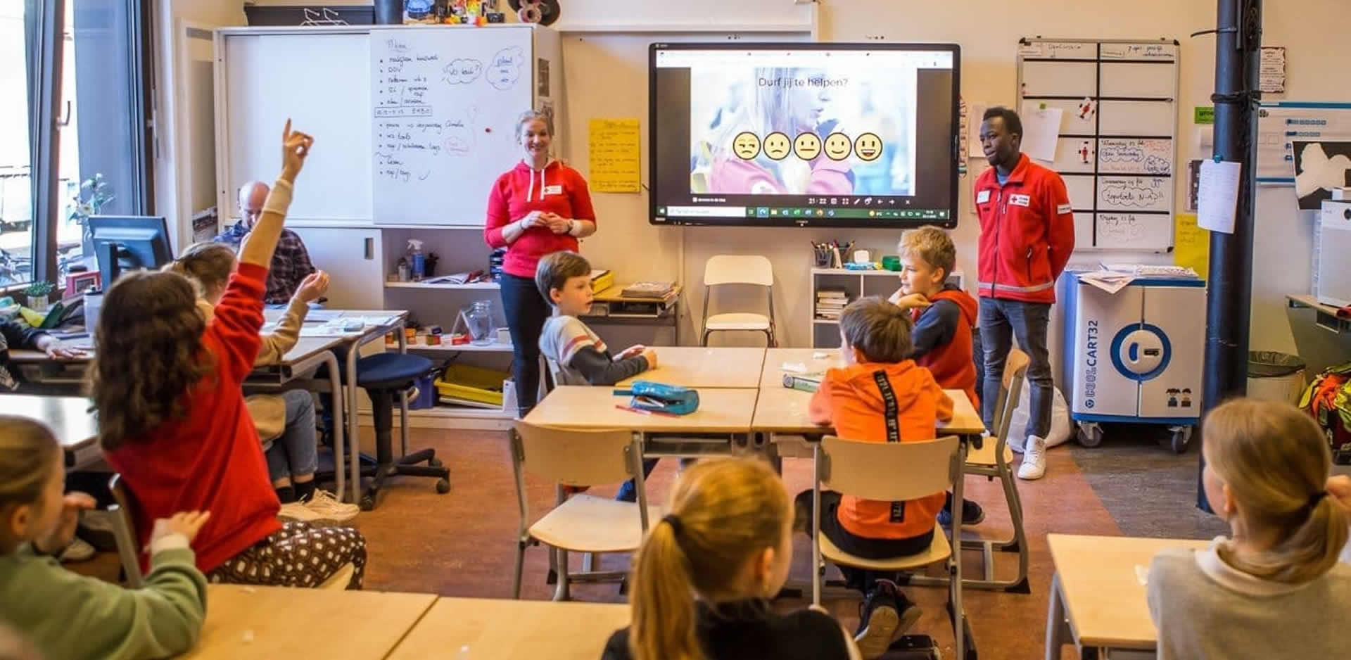 Gastdocent voor het basisonderwijs (Rode Kruis, vrijwillig)