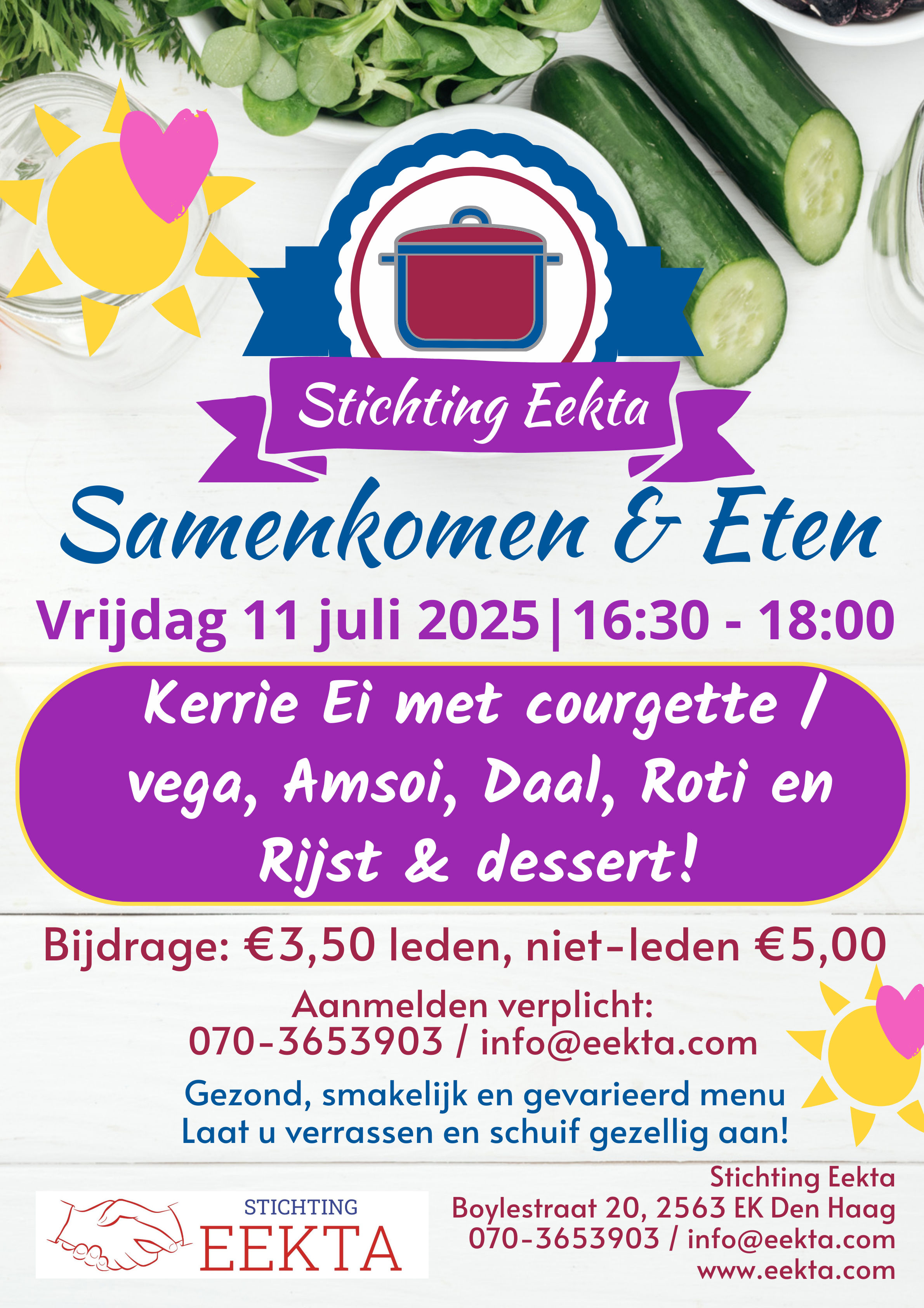 Samenkomen & Eten
