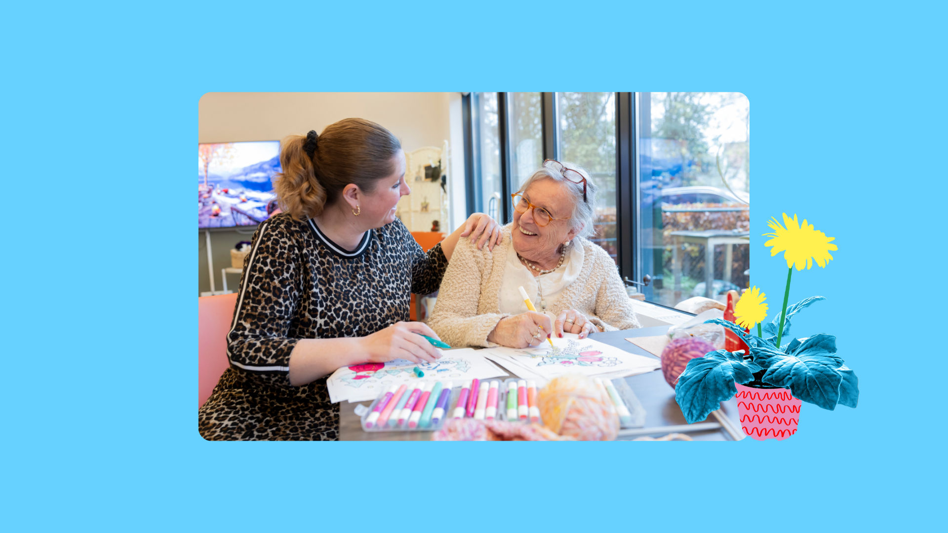 Word jij vrijwilliger bij dagbesteding, Kristal?