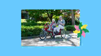 Houd je van fietsen met de duofiets?