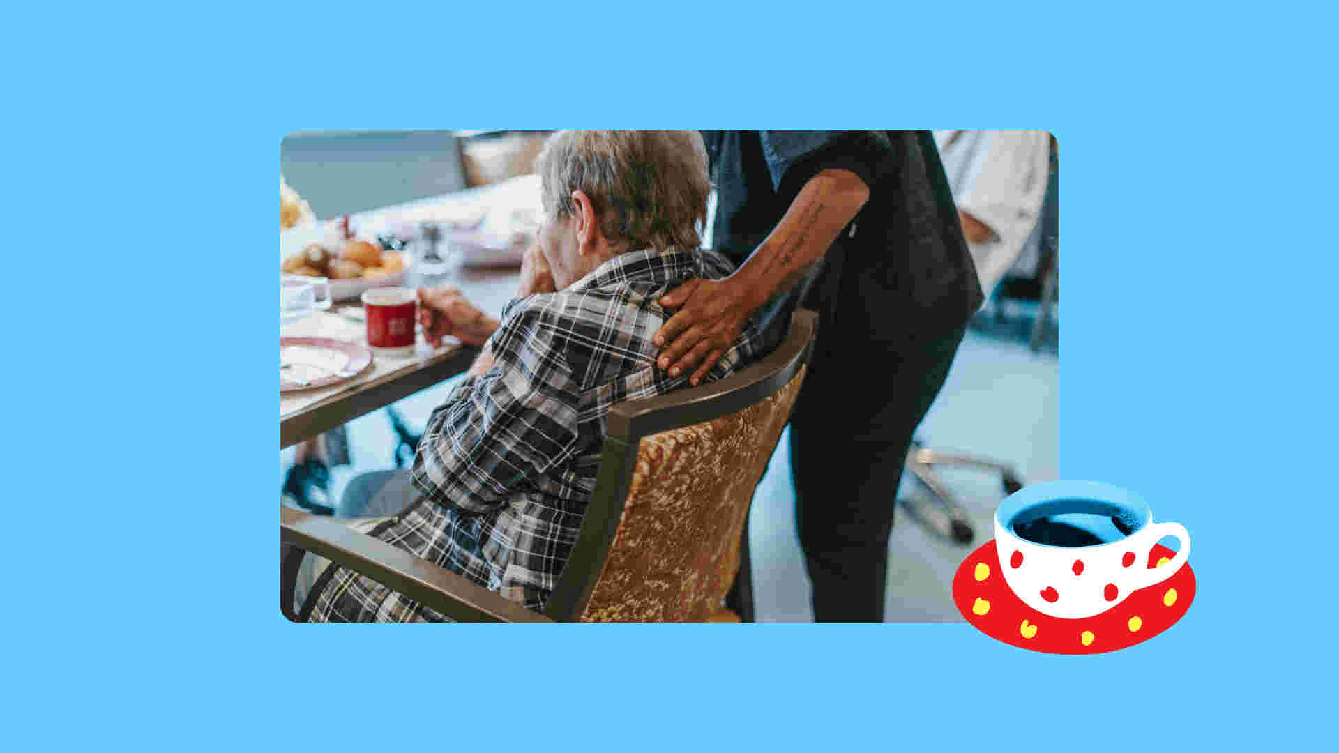 Kom je koffie schenken op de etages in Sainte Marie?