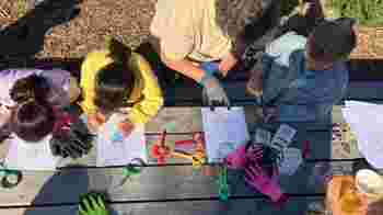 Educatie vrijwilliger Moestuin Havenpark