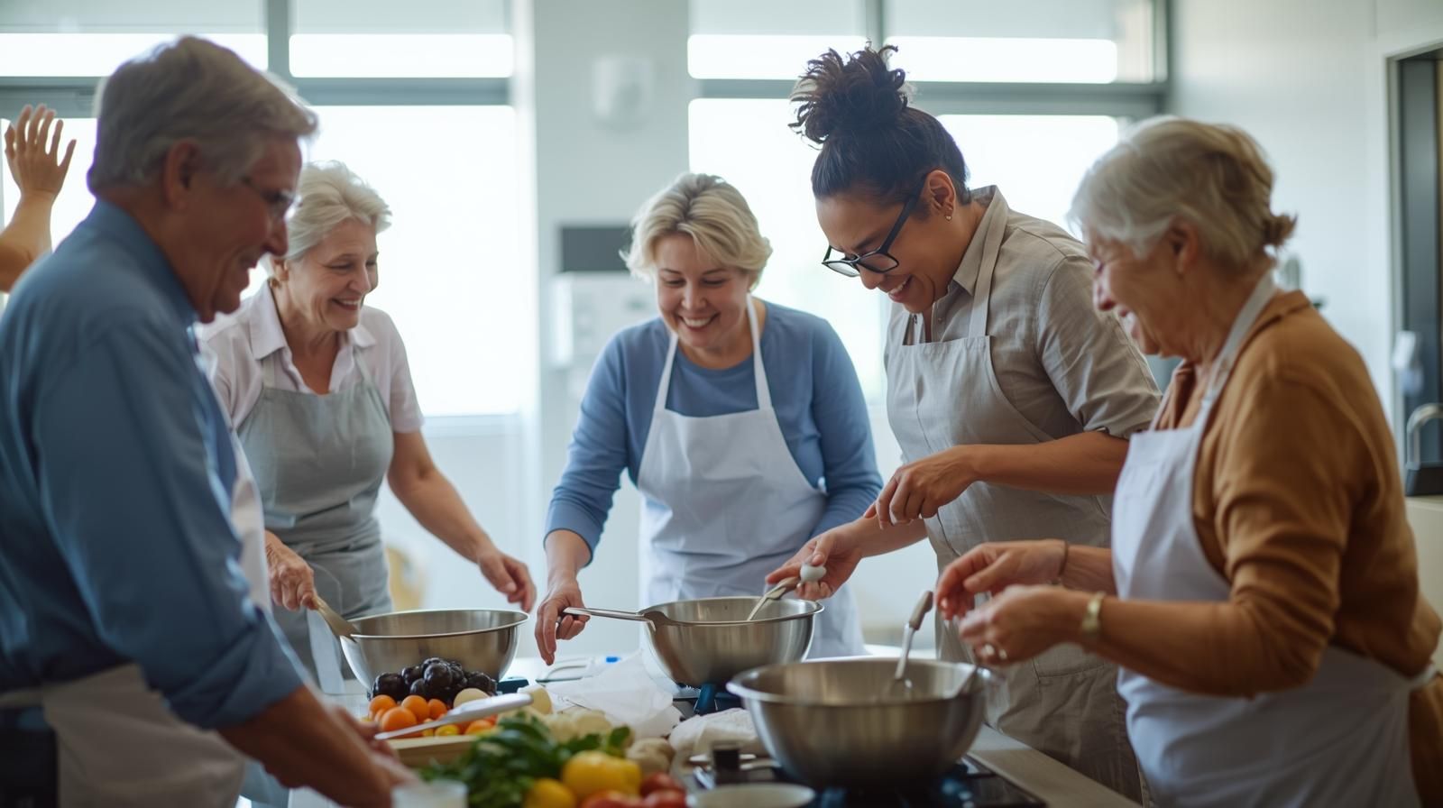 Koken met onze sterren op de Revalidatie afdeling?