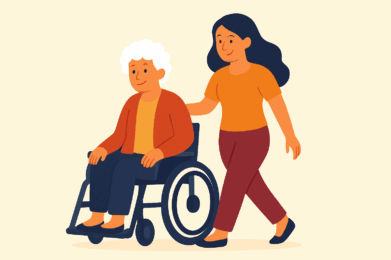 Samen op pad met Mw. S (70) in Apeldoorn Osseveld