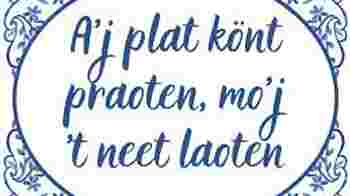 Plat praoten, de Achterhoekse taal en cultuur