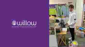 Volunteer Alex at Willow Foundation