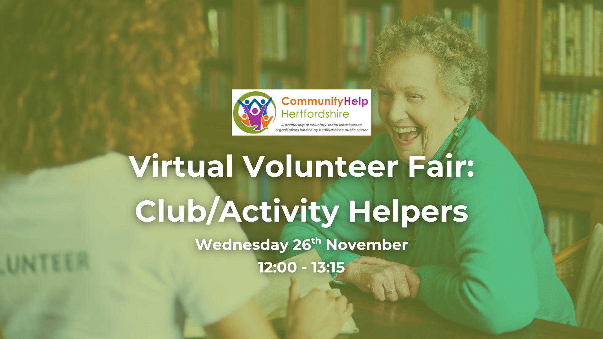 Virtual Volunteer Fair - Club/Activity Helpers