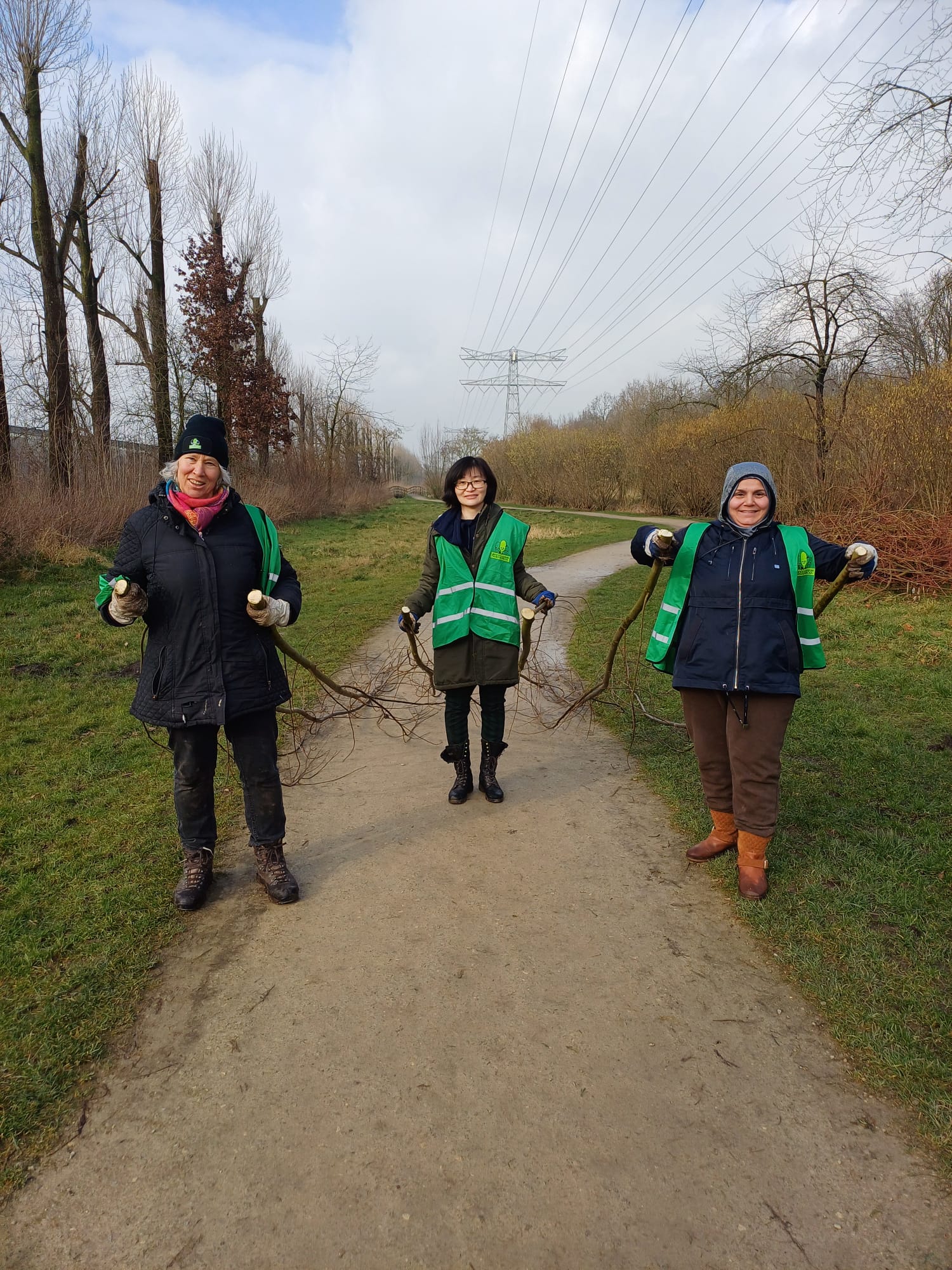 Vluchtelingenvrouwen helpen naar vrijwilligerswerk