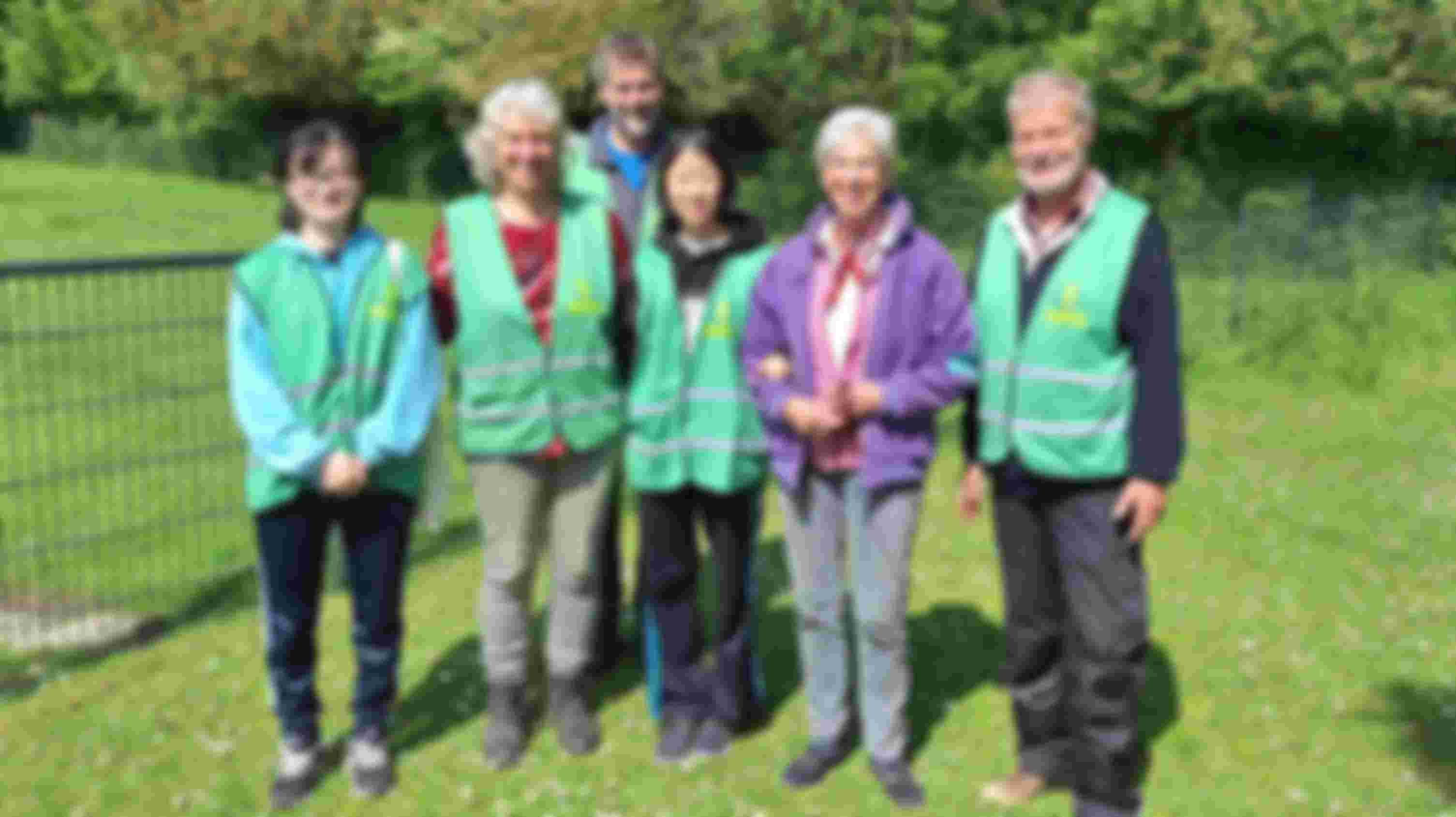 Vrijwilligers vrienden van Wijkpark