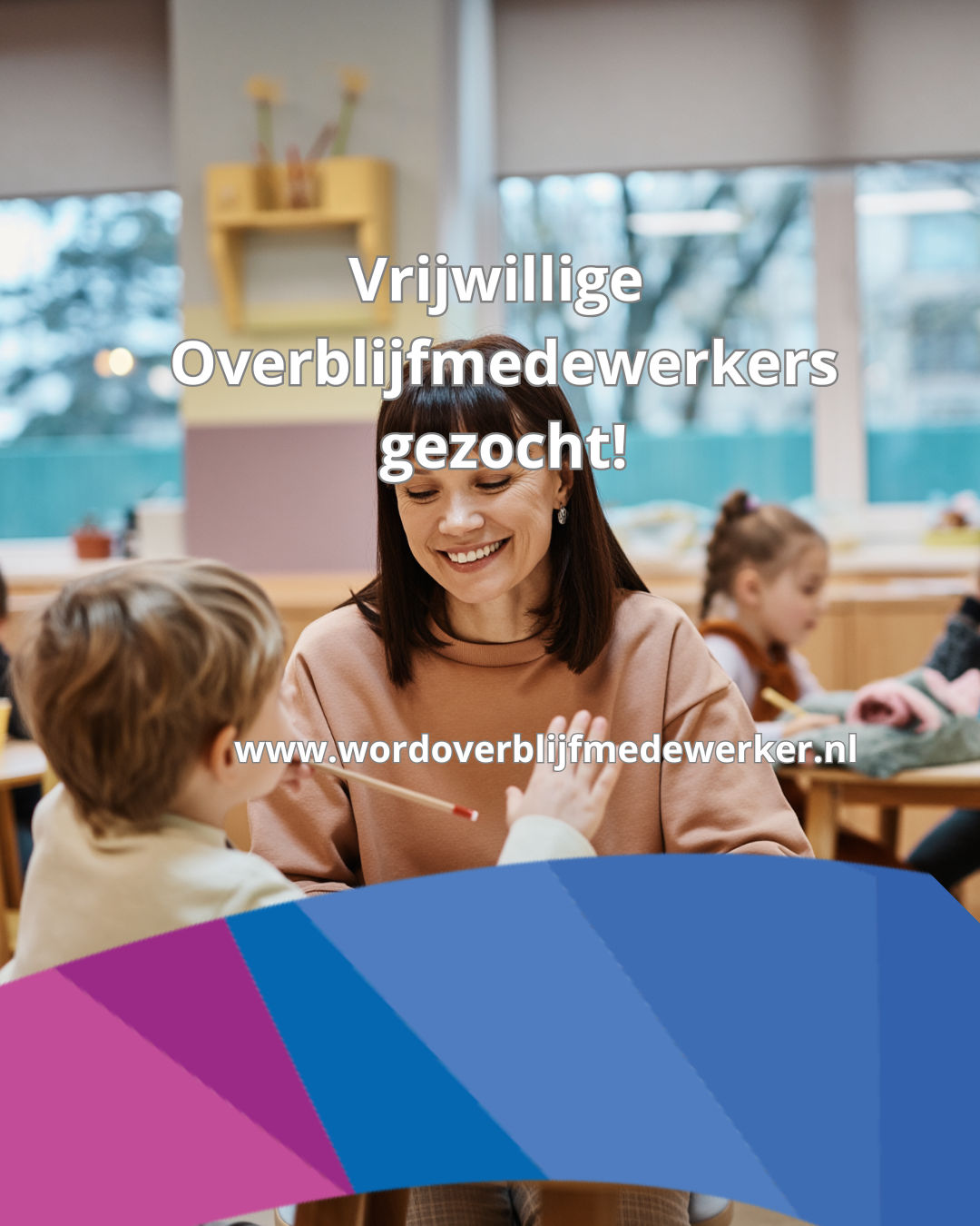 Vrijwilliger Pauzeopvang (Overblijf/Pleinwacht) op basisschool Archipel