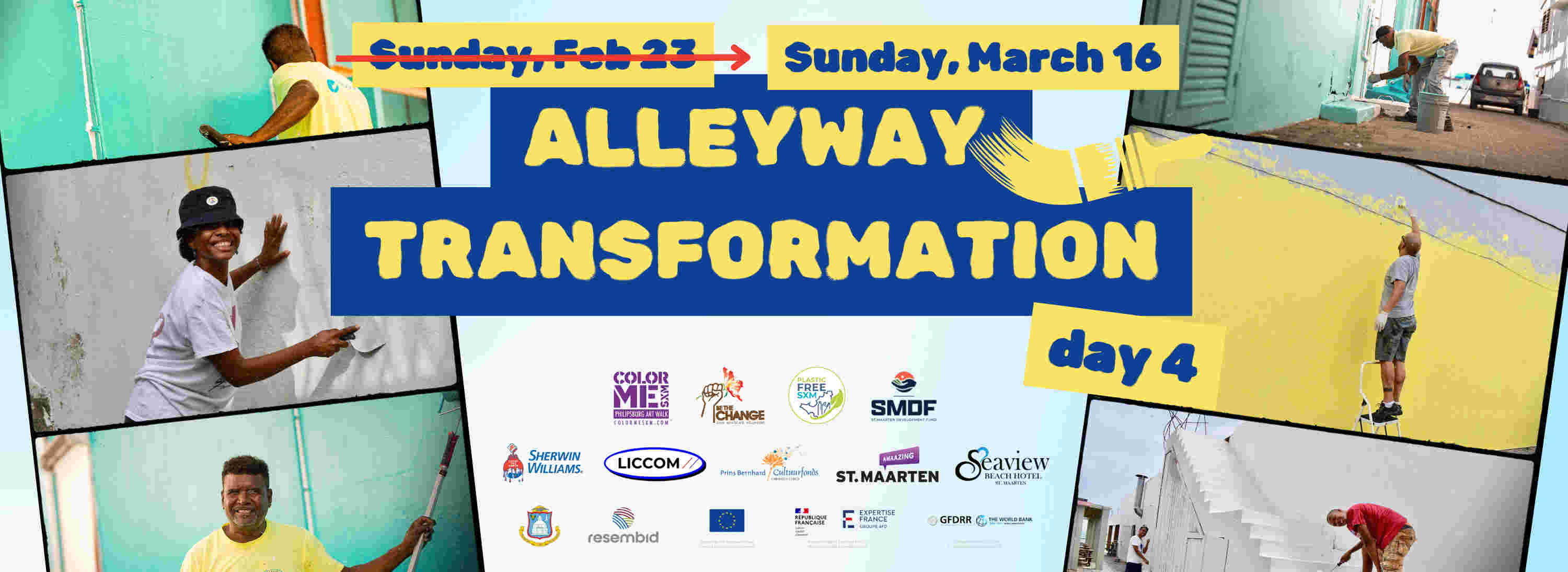 Alleyway Transformation | Painting | Volunteer Day 4