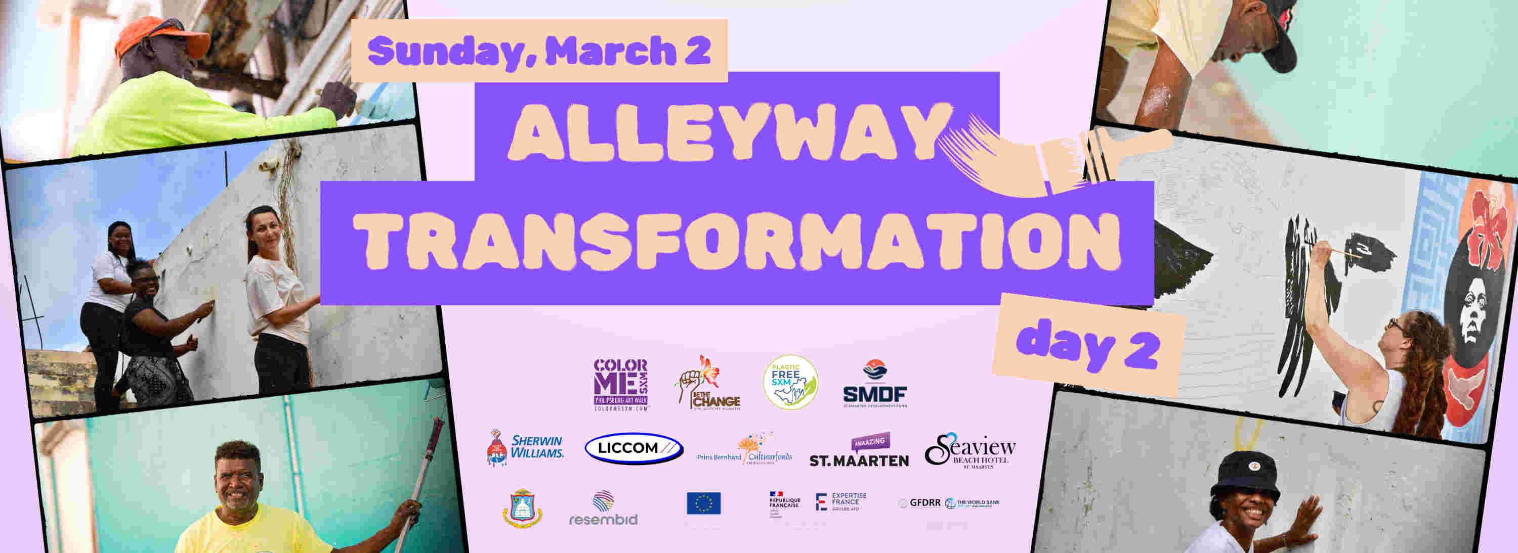 Alleyway Transformation | Painting | Volunteer Day 2
