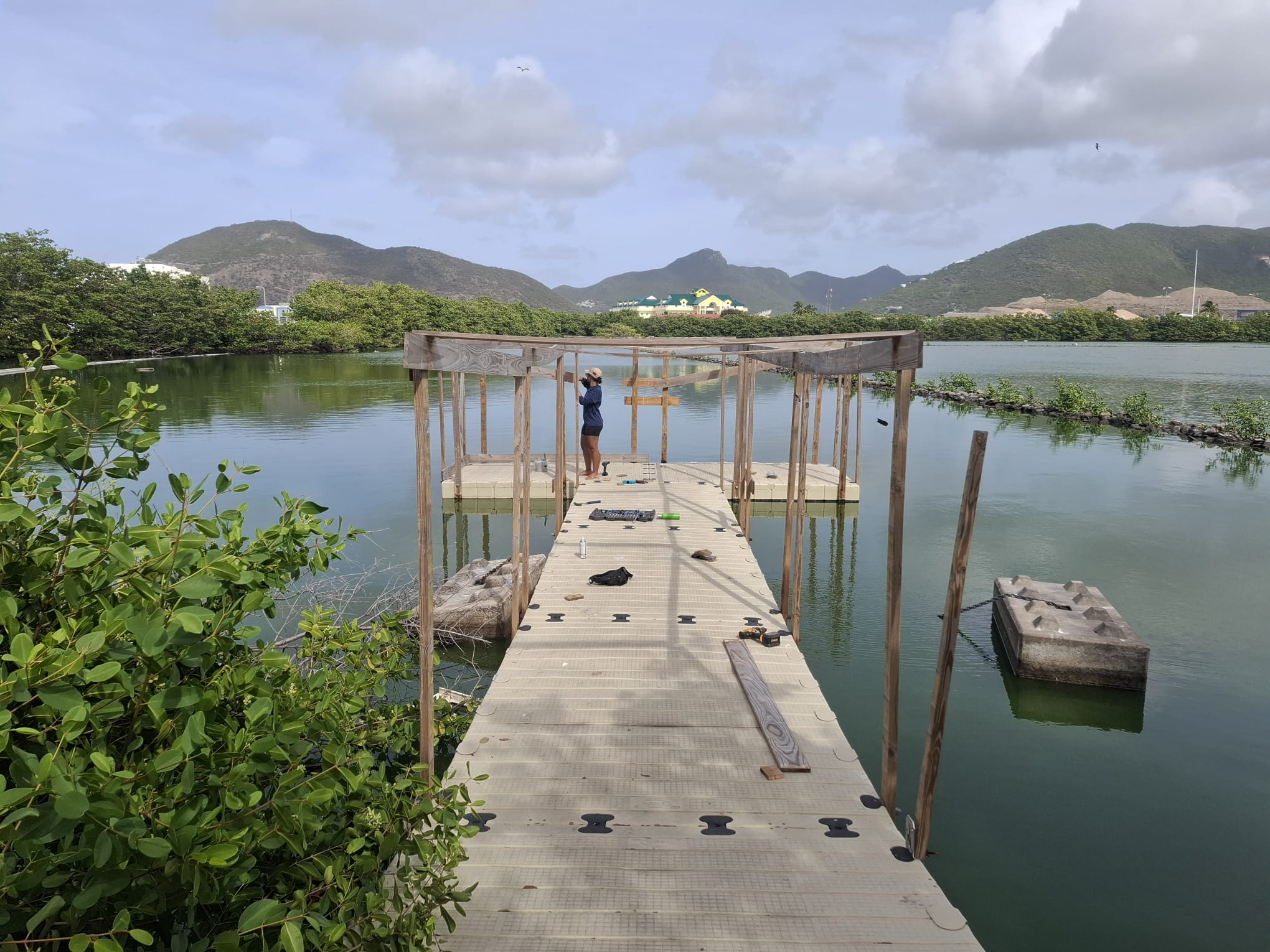 Reassembling birding platform