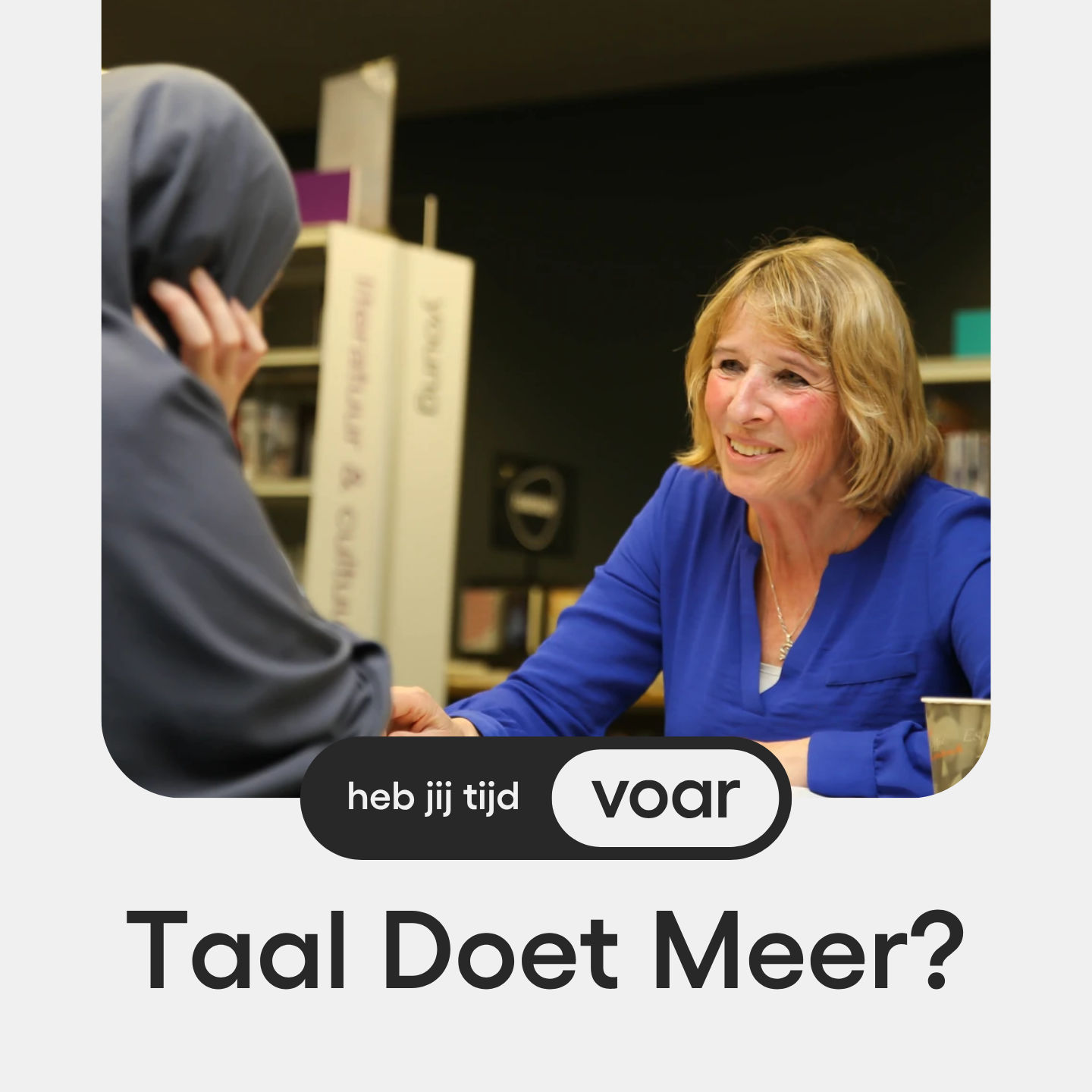 Heb jij tijd voar Taal Doet Meer?