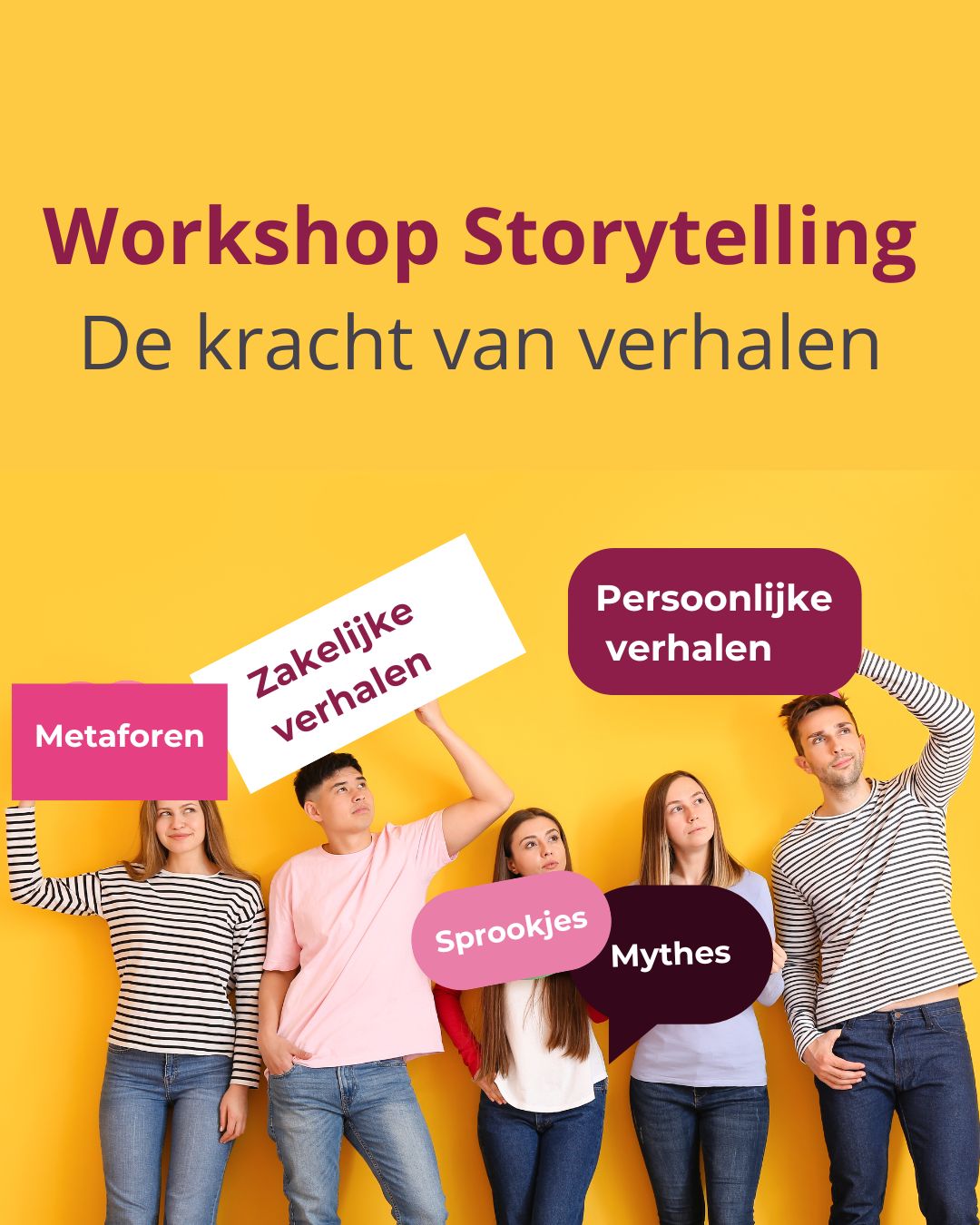 Storytelling: de kracht van verhalen vertellen!