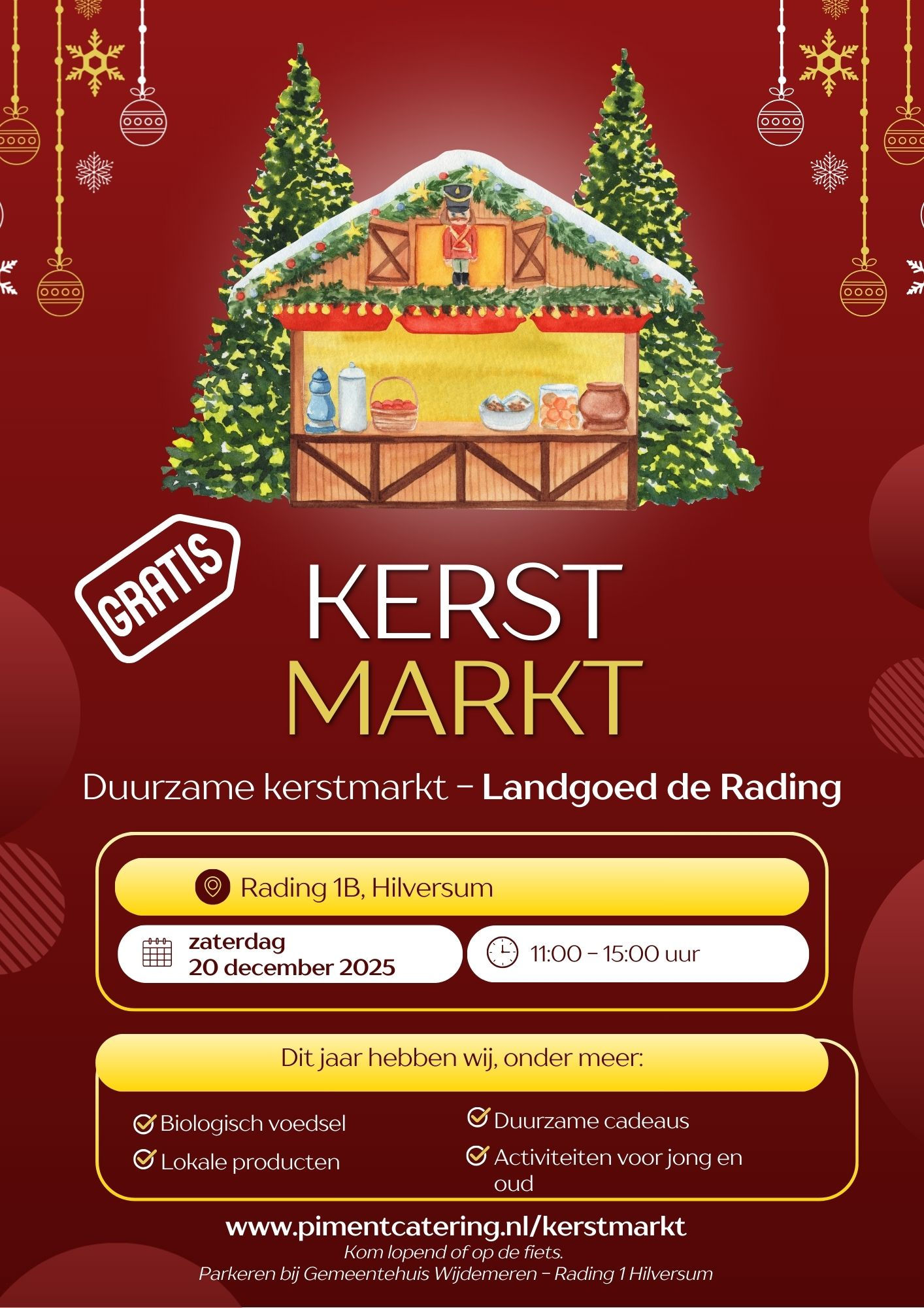 Kerstmarkt landgoed de Rading