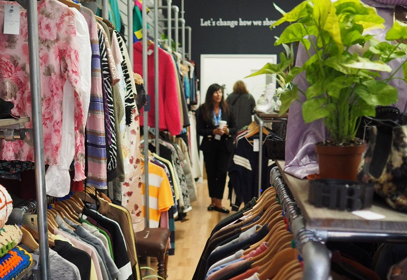 Retail volunteer for THREADS, a pre-loved, sustainable fashion outlet