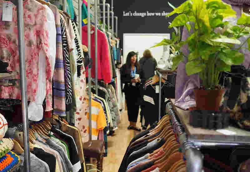 Retail volunteer for THREADS, a pre-loved, sustainable fashion outlet