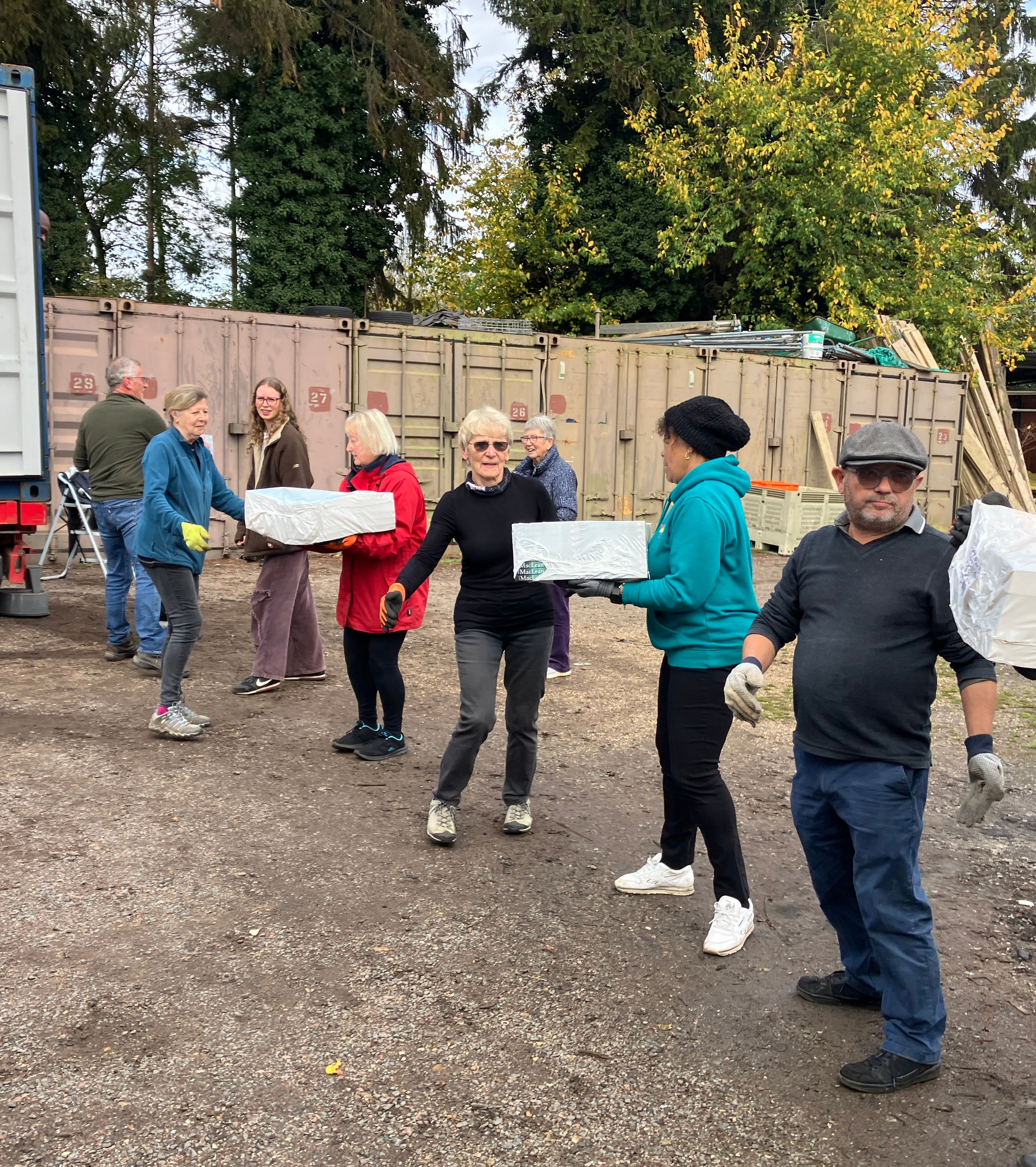 Sending books to Kenya