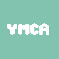 A light green background with YMCA in a white block font