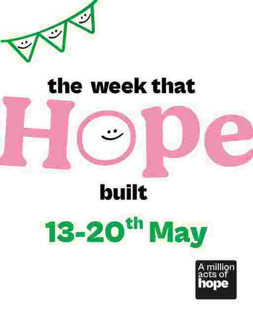 A Million Acts of Hope promotional poster