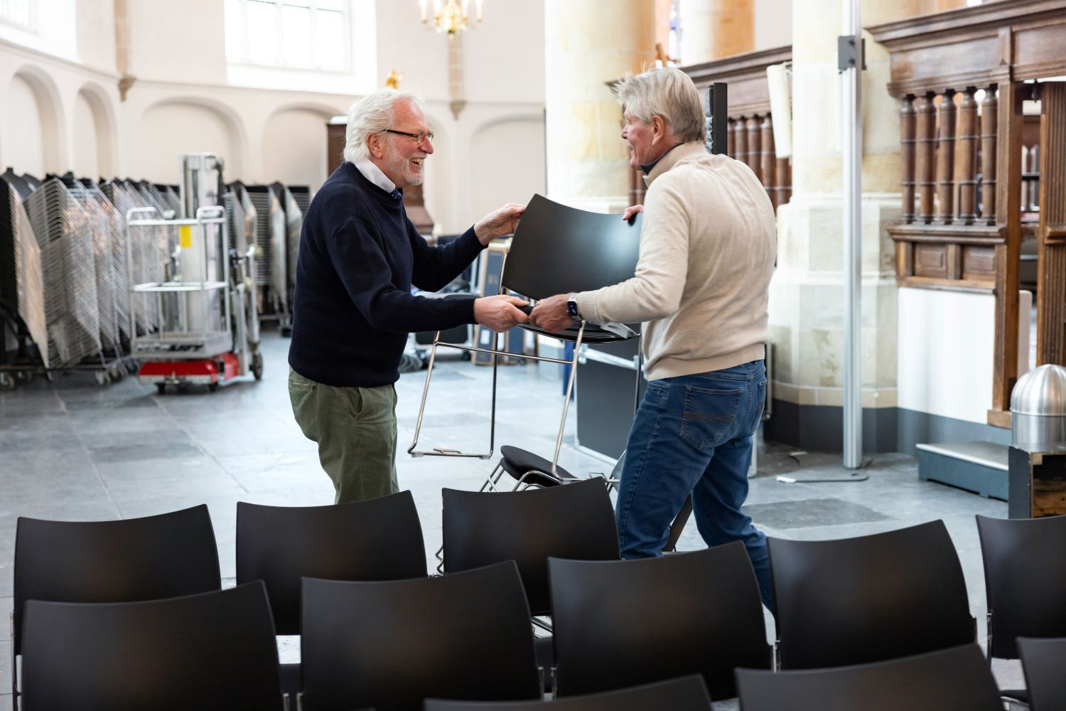 Medewerker evenementenopbouw