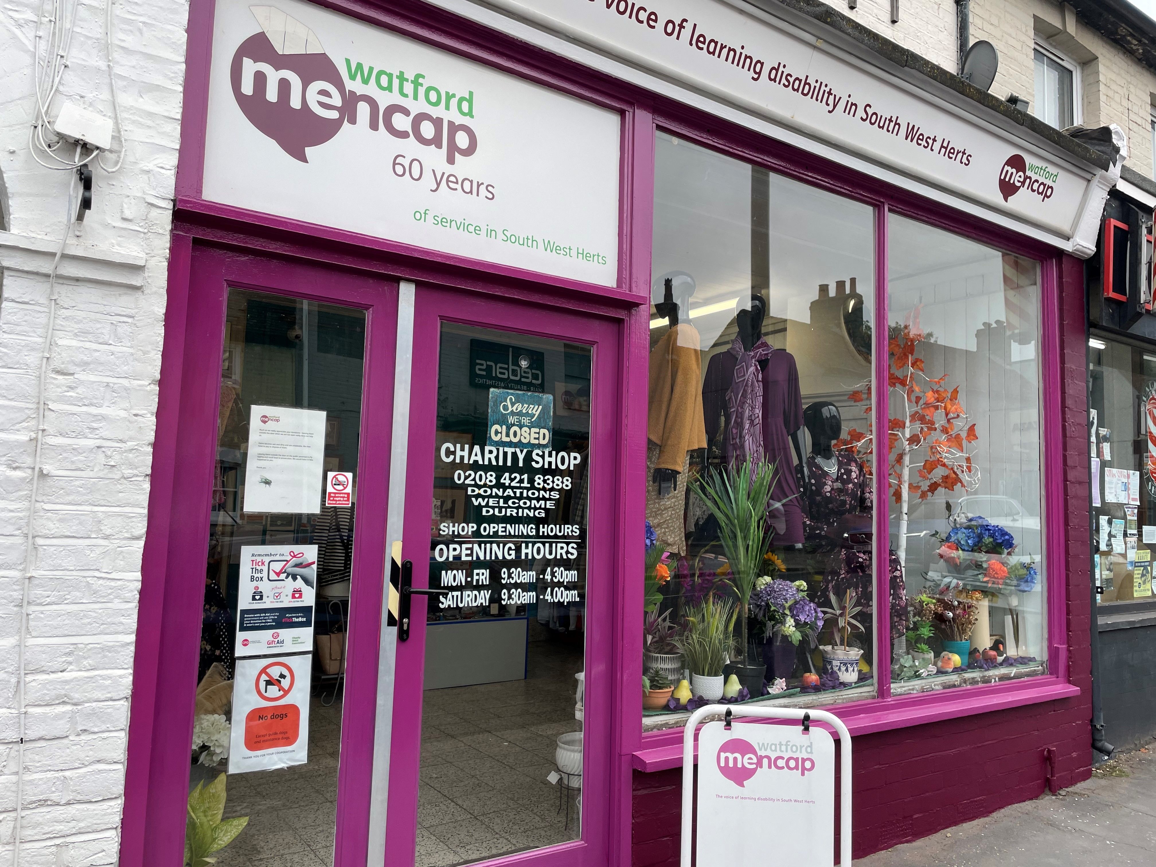 Group volunteering - organising our stock room