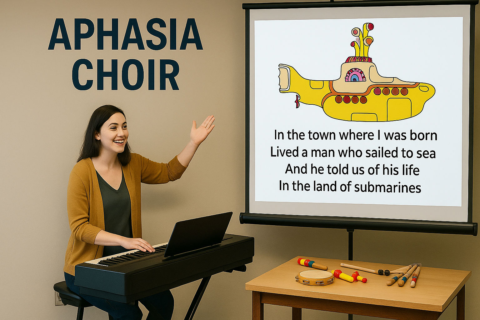 Churchdown Aphasia Choir Volunteer