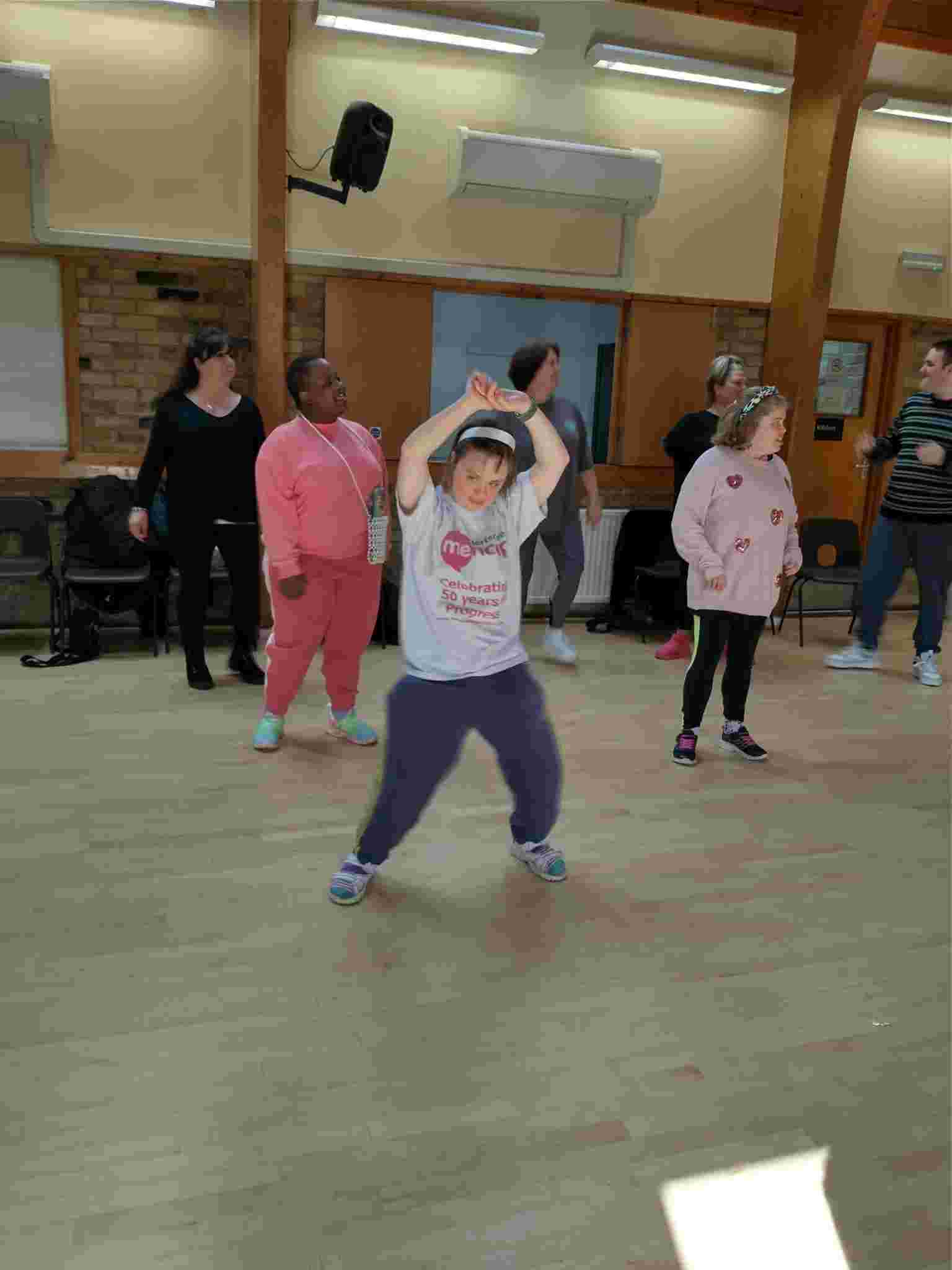 Volunteer at Hertsmere Mencap's lively Friday morning dance session (1 hour)