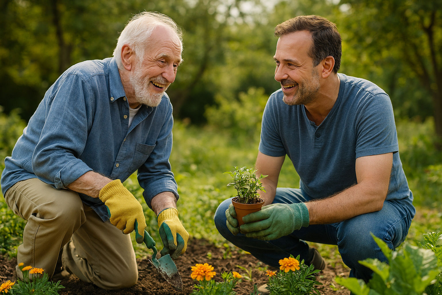 Kom jij samen met onze bewoner de tuin laten groeien?
