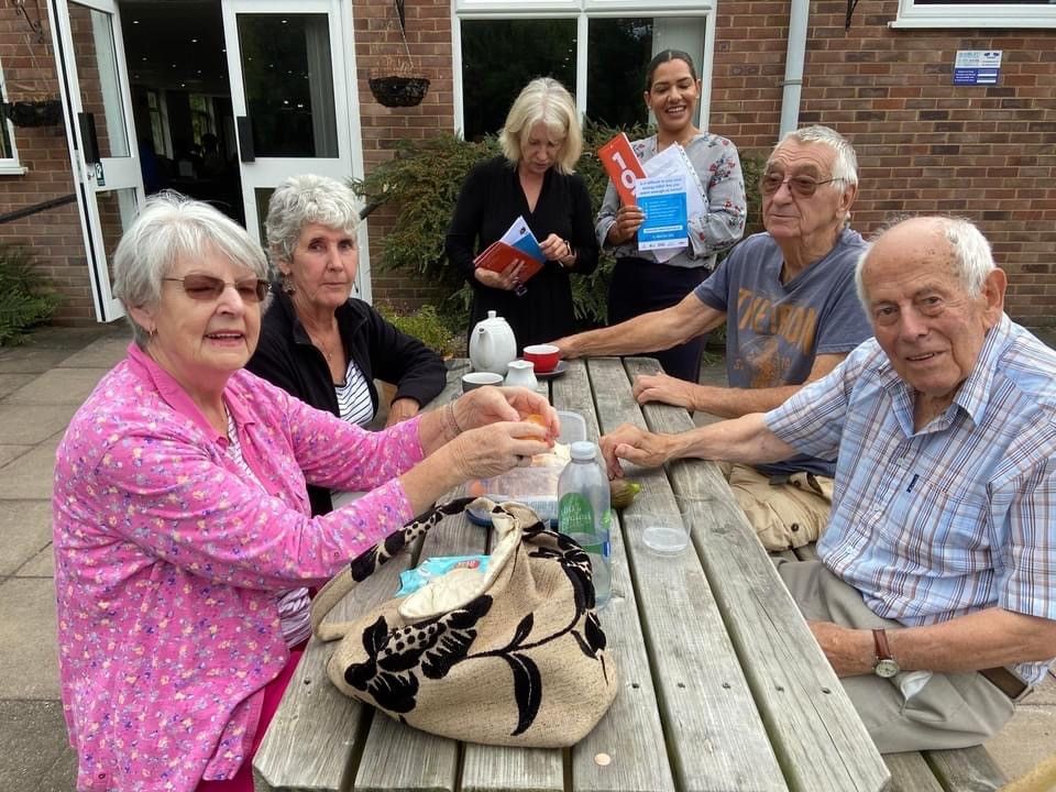 Carers Cafe volunteer Lydney