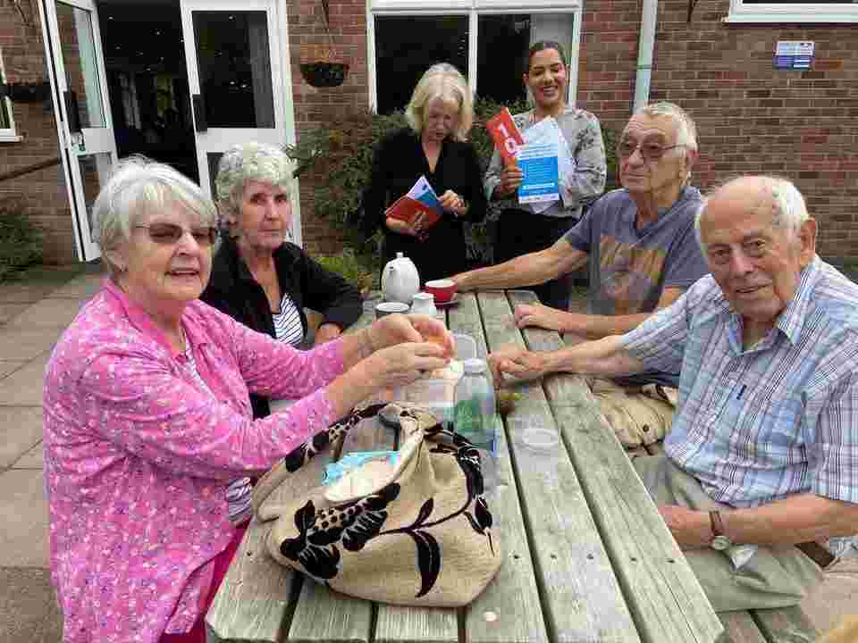 Carers Cafe volunteer Lydney