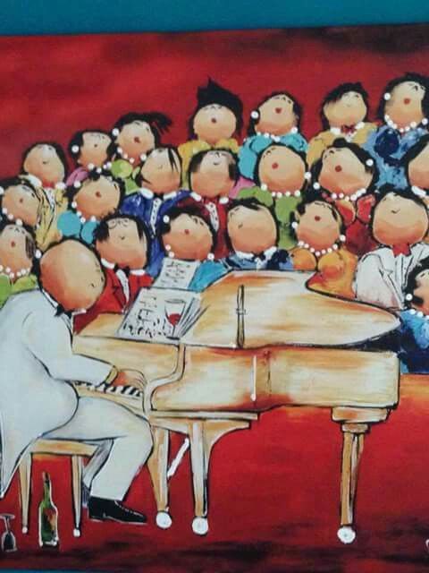 Speel je goed piano; ben je sociaal? Word leider van onze ZangClub!