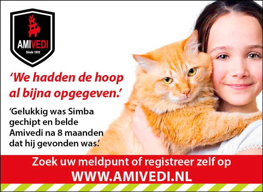 Voorzitter dierenstichting Amivedi