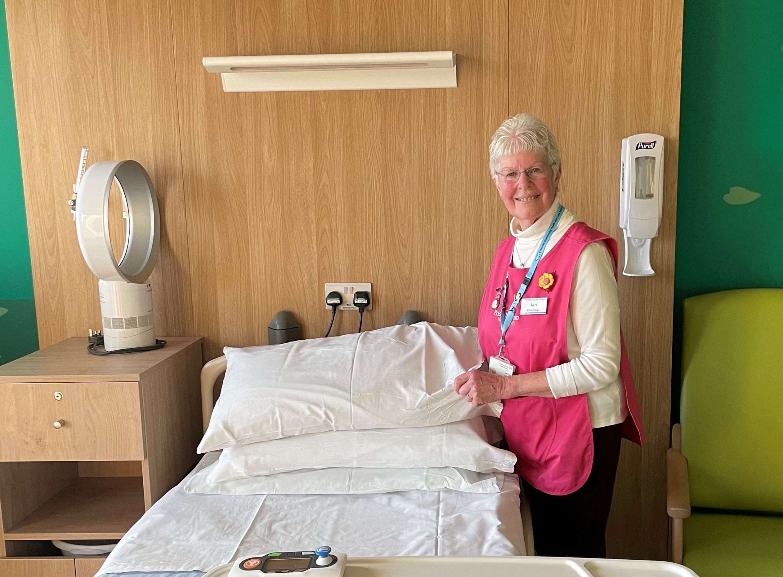 Ward Volunteer Priscilla Bacon Lodge