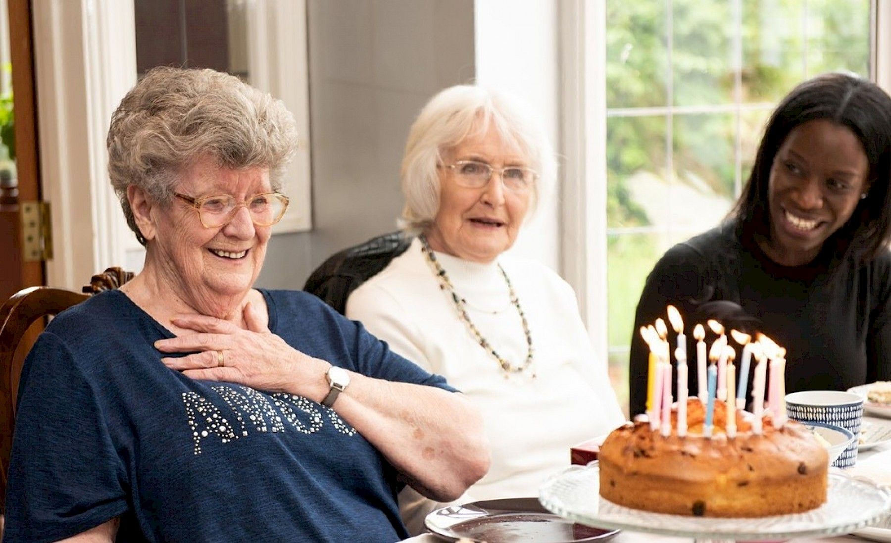 Telephone call companion for an older person