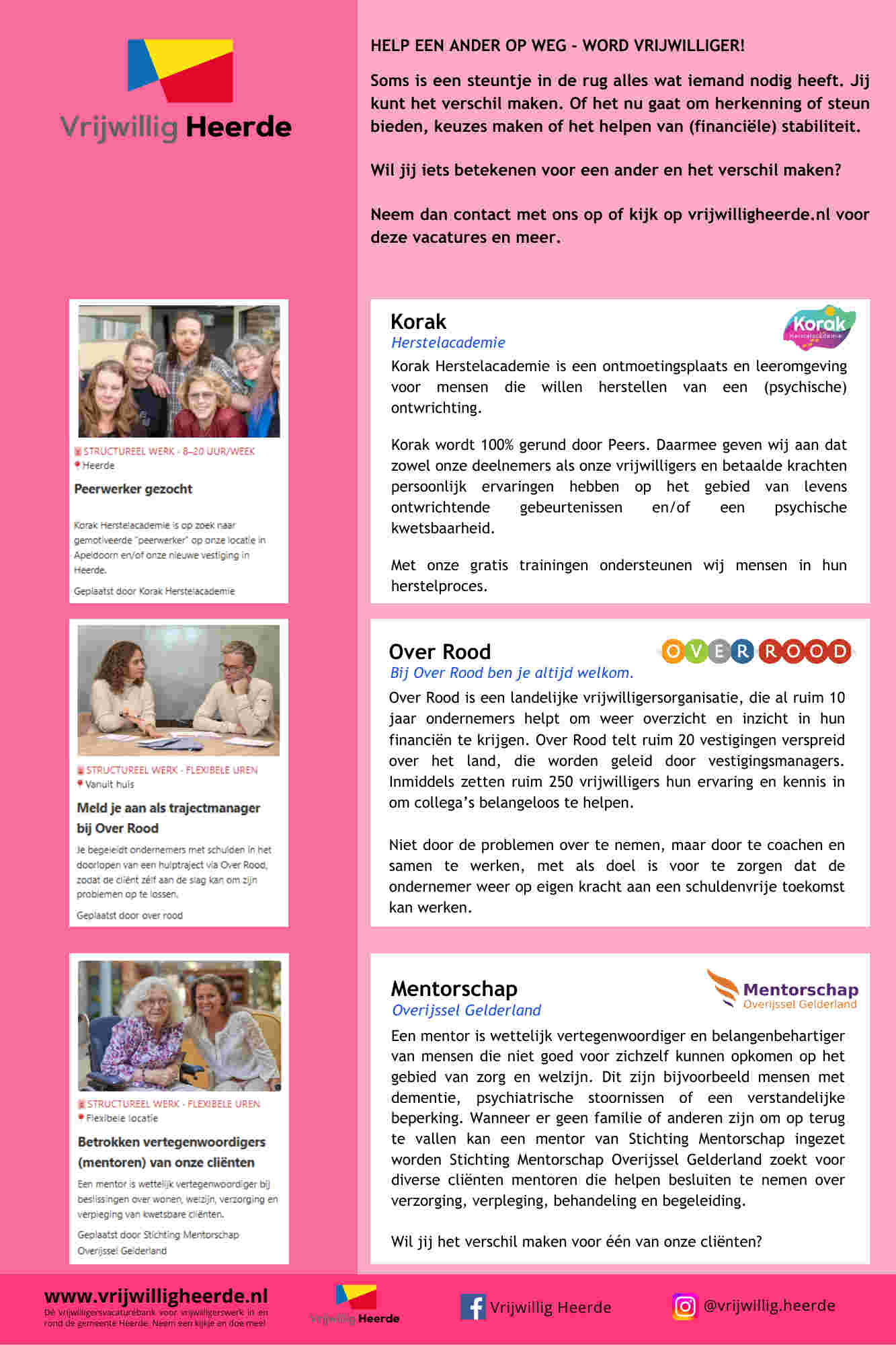 Schaapskooipagina vacature Mentorschap