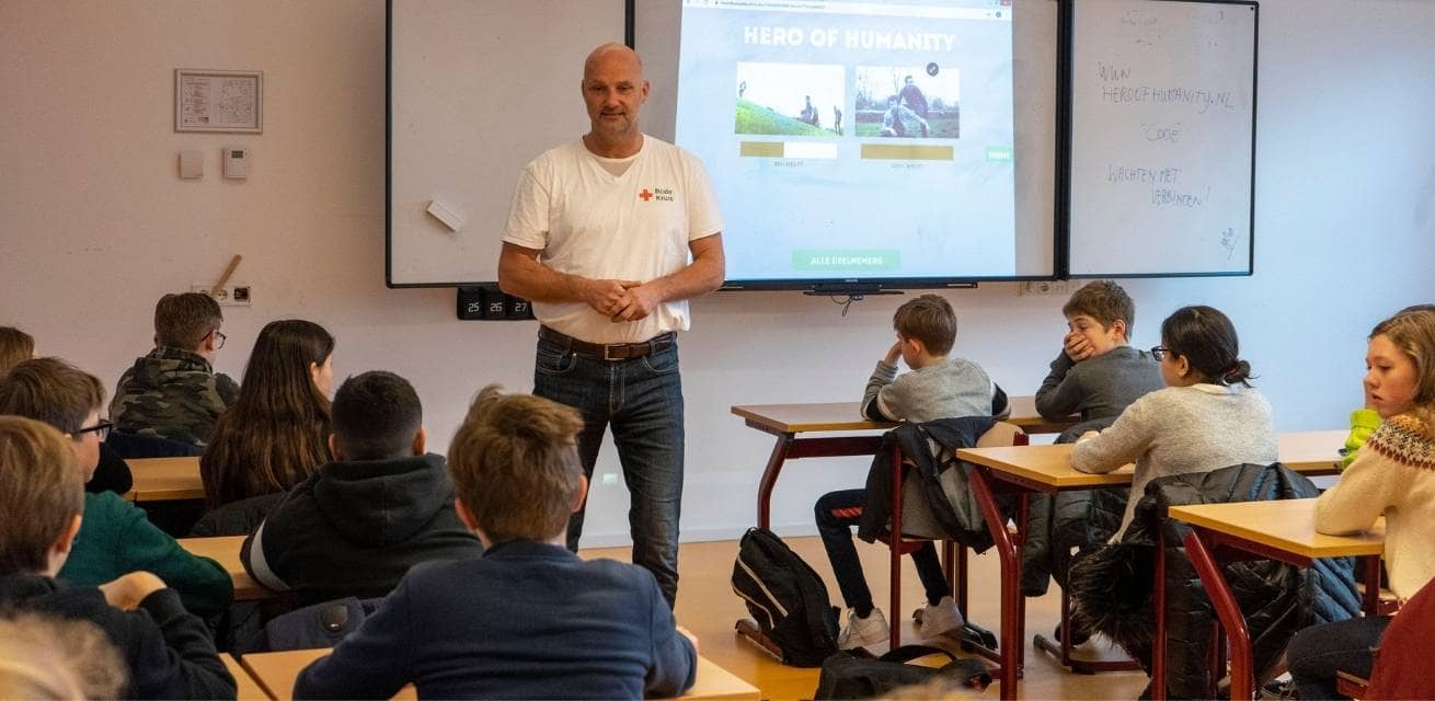 Gastdocent voor het basisonderwijs (vrijwillig)