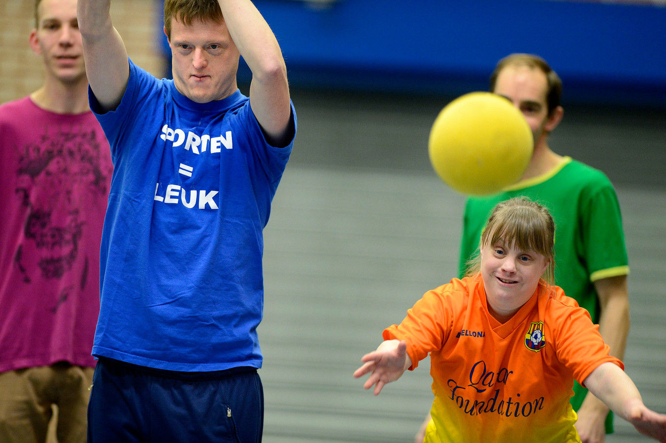 Sportieve vrijwilliger bij FunFit