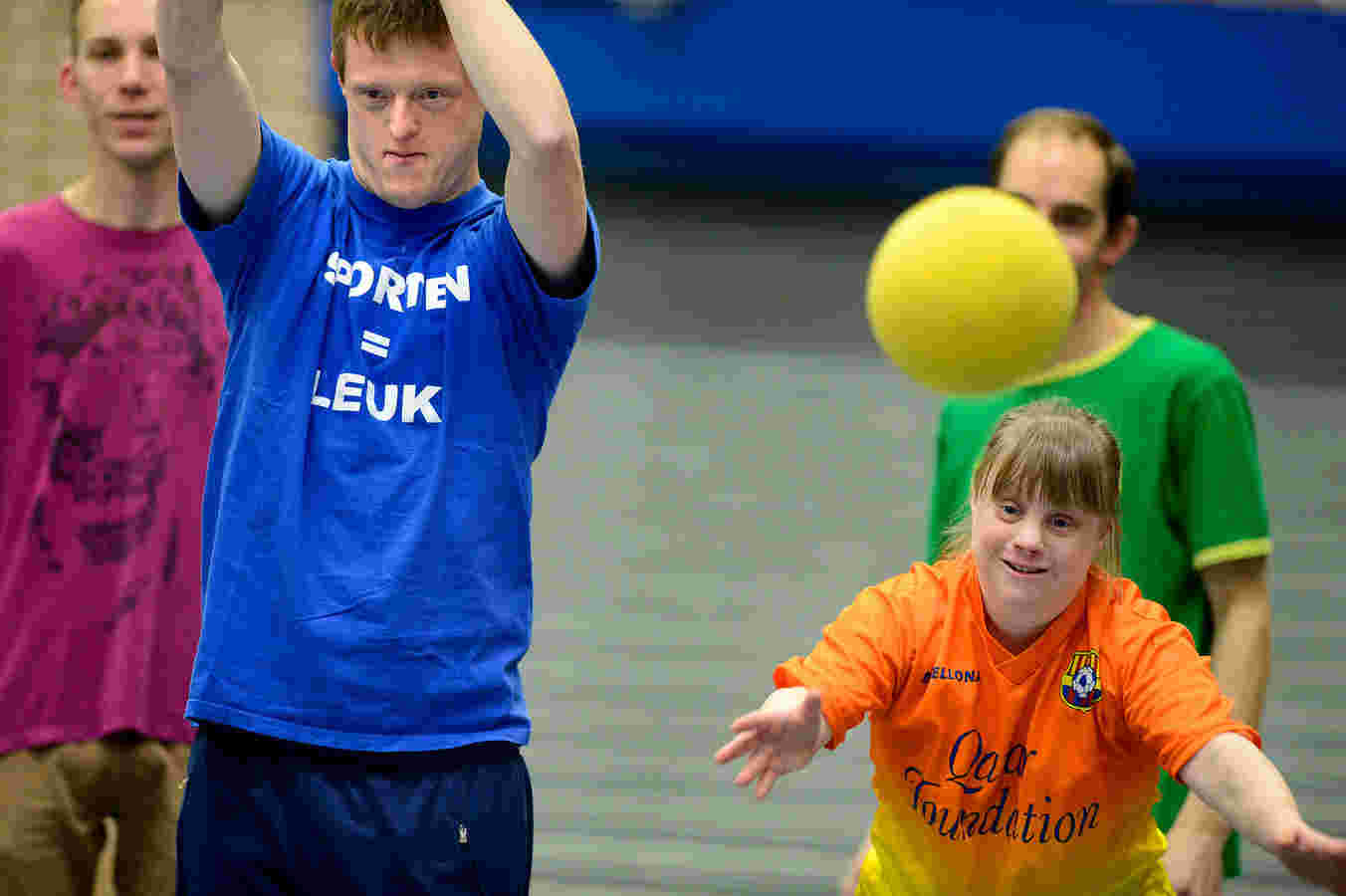 Sportieve vrijwilliger bij FunFit