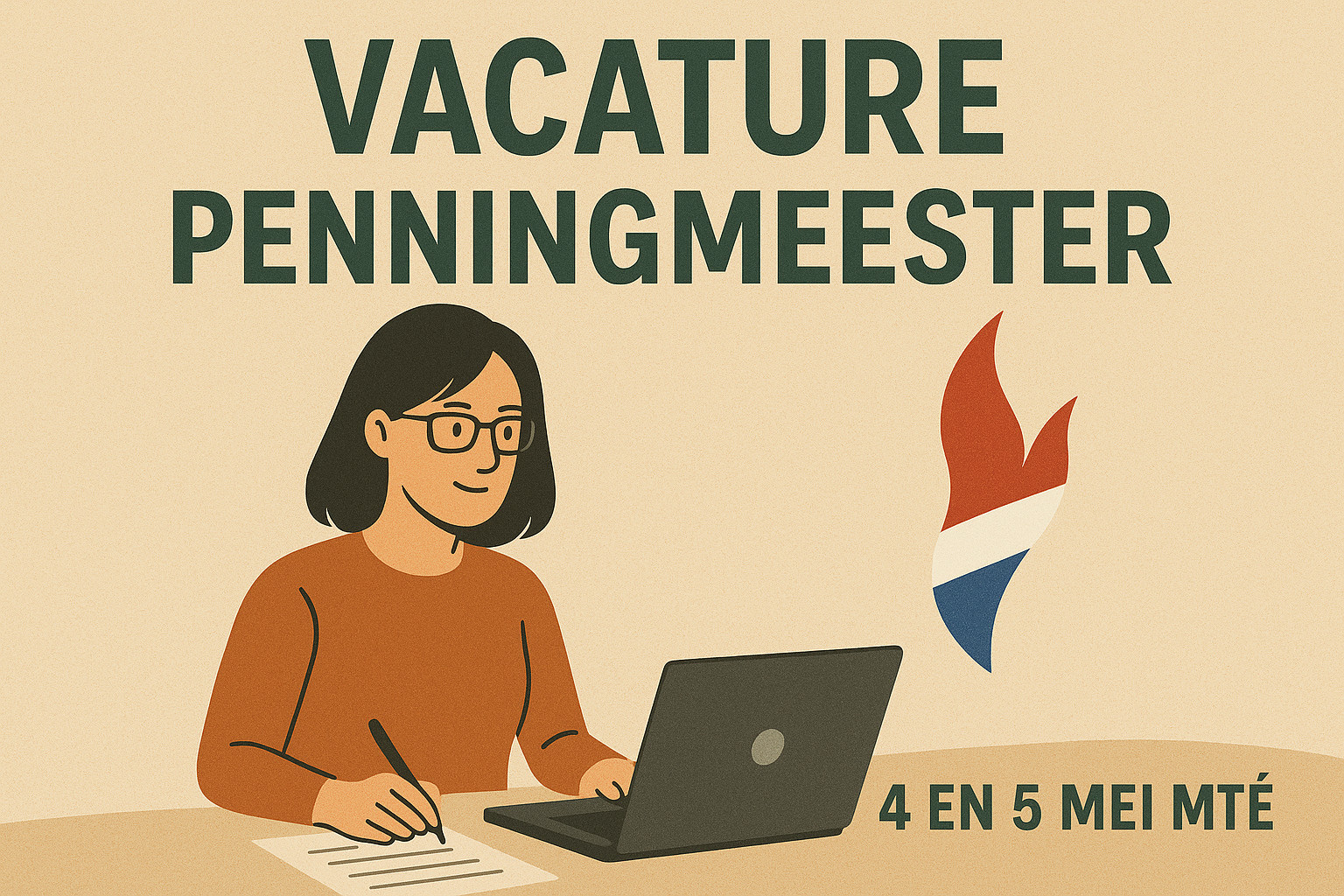Penningmeester Comité 4 en 5 mei Enkhuizen