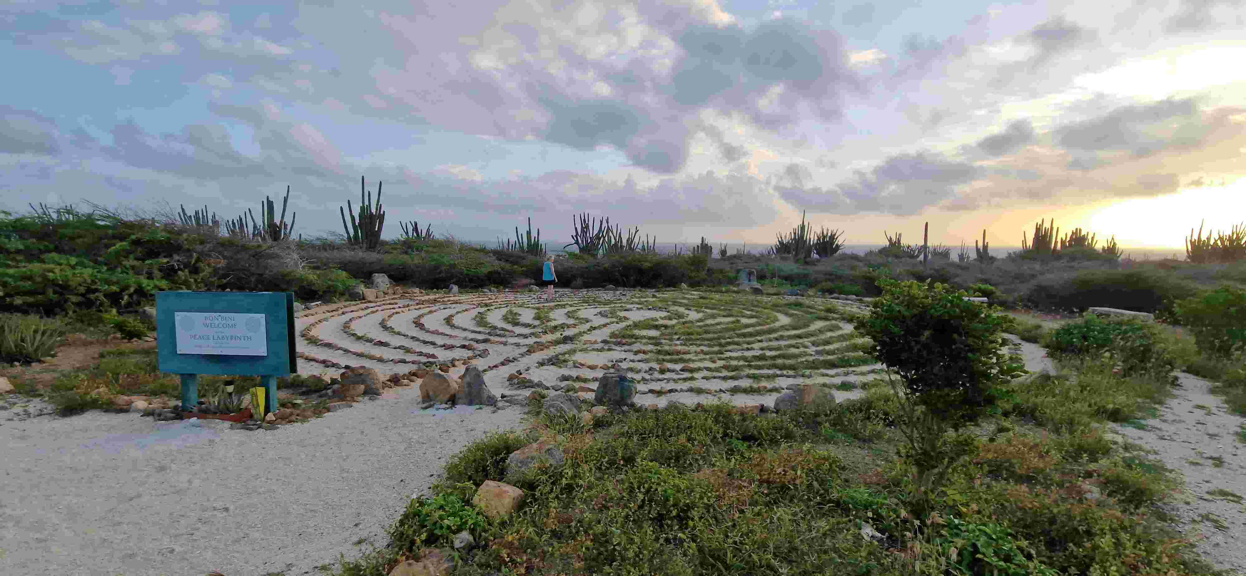 Restoration Aruba Peace Labyrinth / Peace Pole
