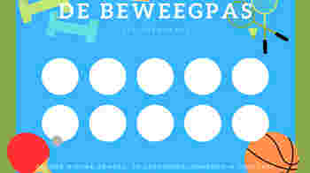 Voorbeeld Beweegpas activiteiten