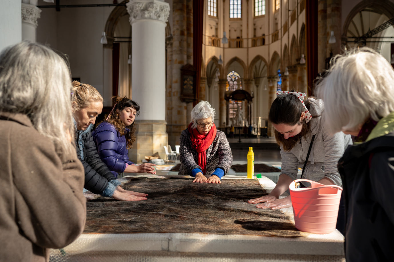 Medewerkers gezocht voor expositie Wandkleed in de Grote Kerk