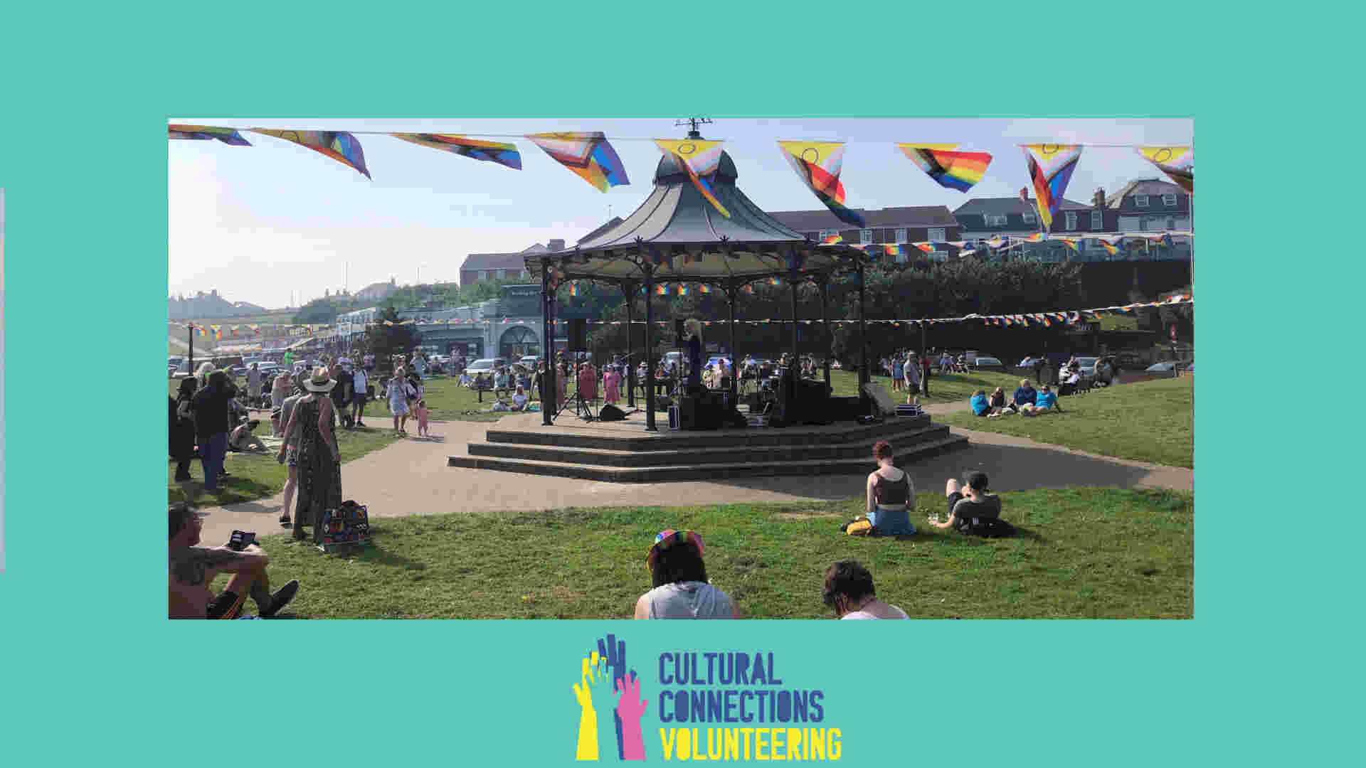 Volunteers at the Third Gorleston Pride