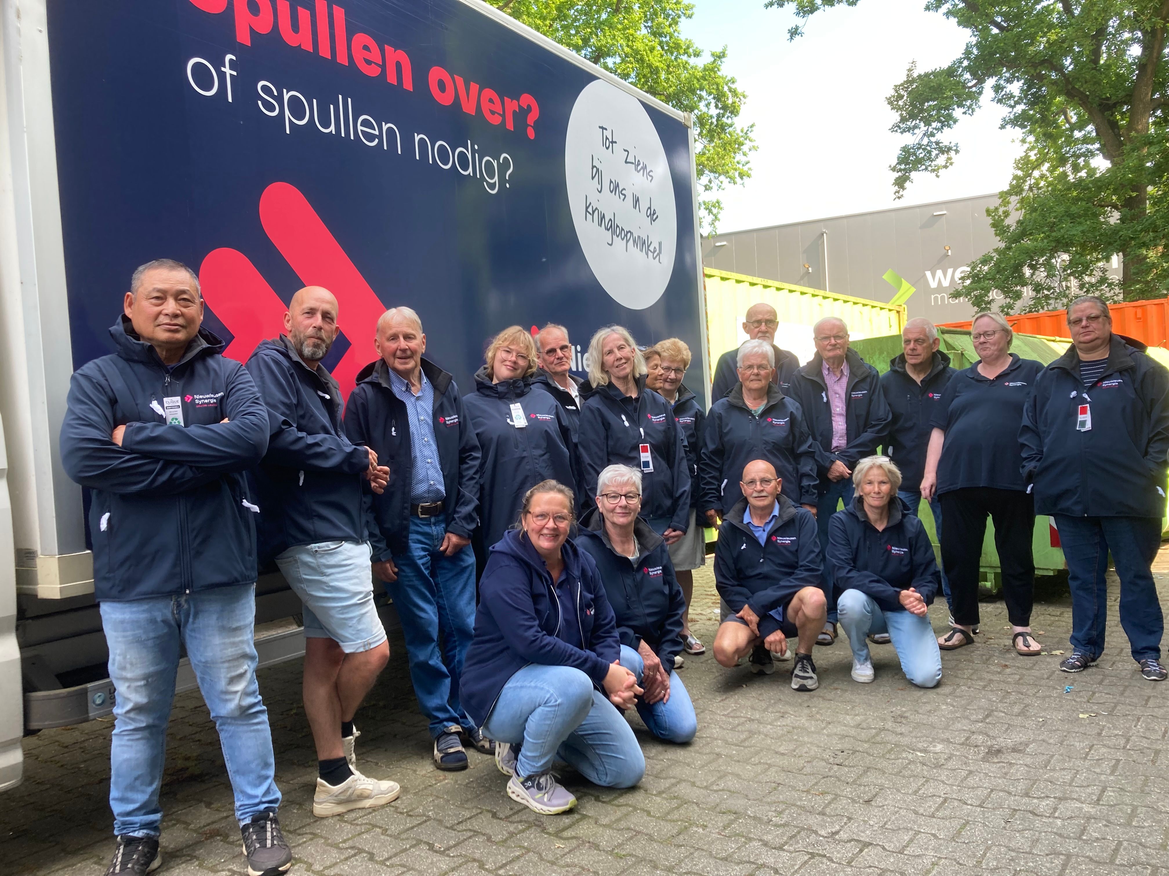 Chauffeur kleine vrachtwagen