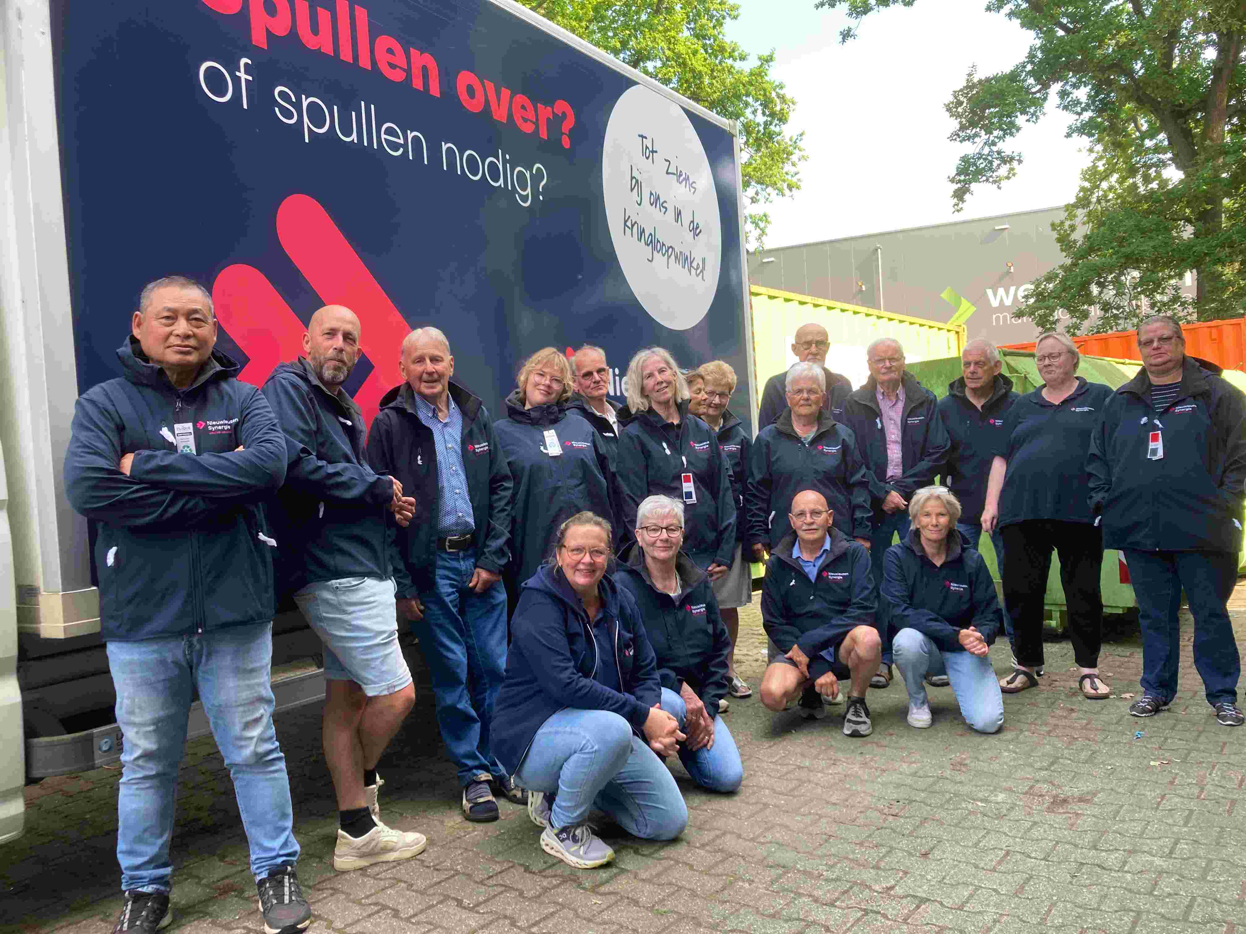 Chauffeur kleine vrachtwagen