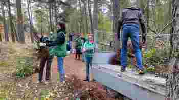 Bomen-chauffeur voor Utrechtse bomenhubs