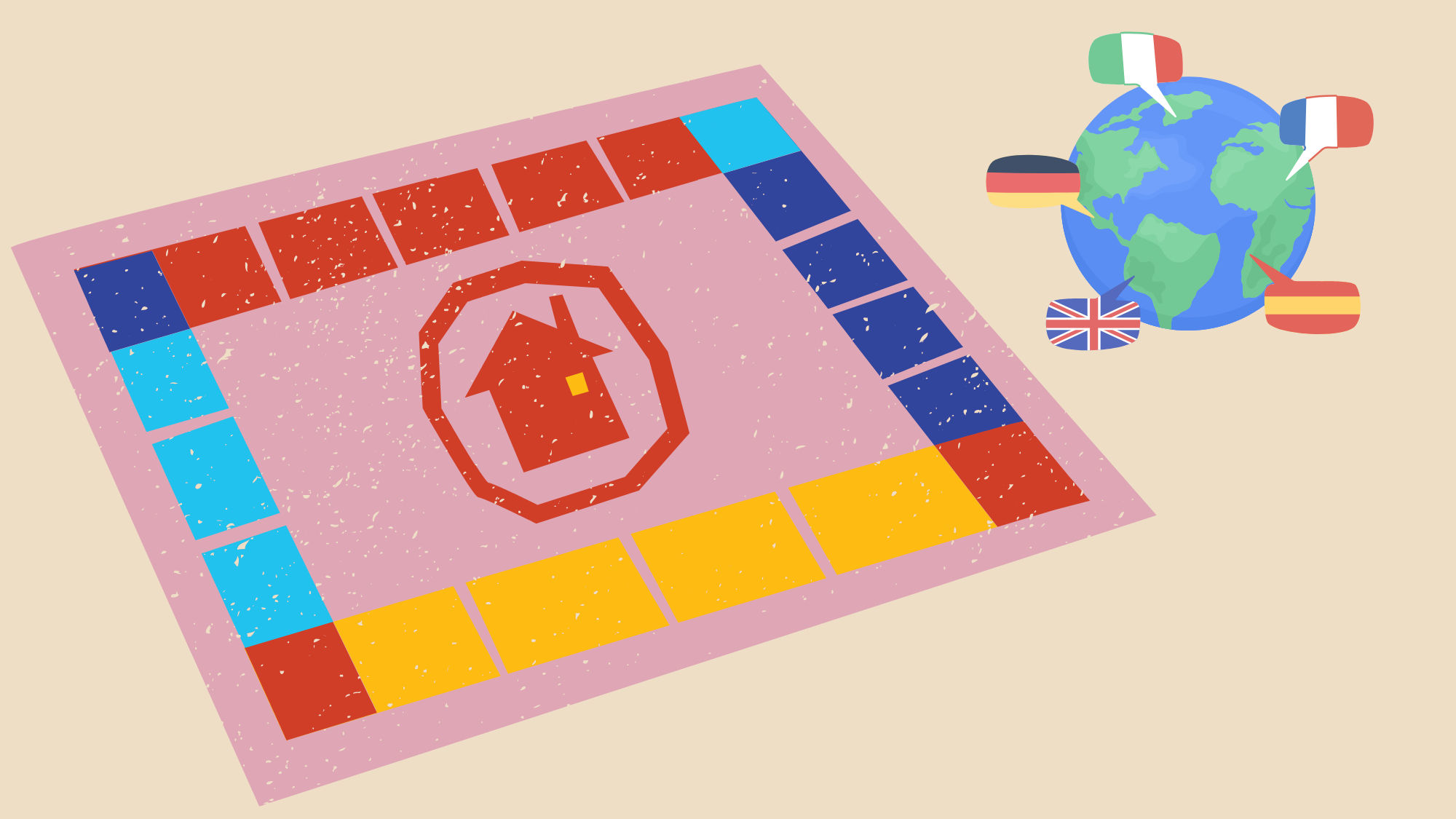 Spelletjes, gezelligheid & een beetje taal